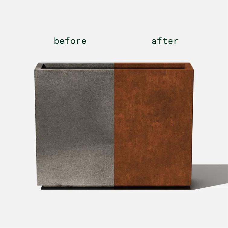 Corten Steel Series Span Planter