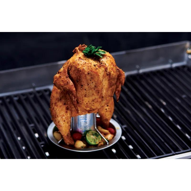 Grillpro GrillPro Stainless Chicken Roaster and Brush