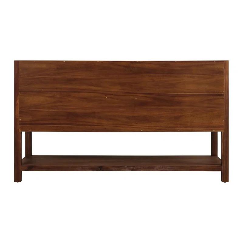 60" Morris Double Bathroom Vanity Set with Oval Undermount Sinks