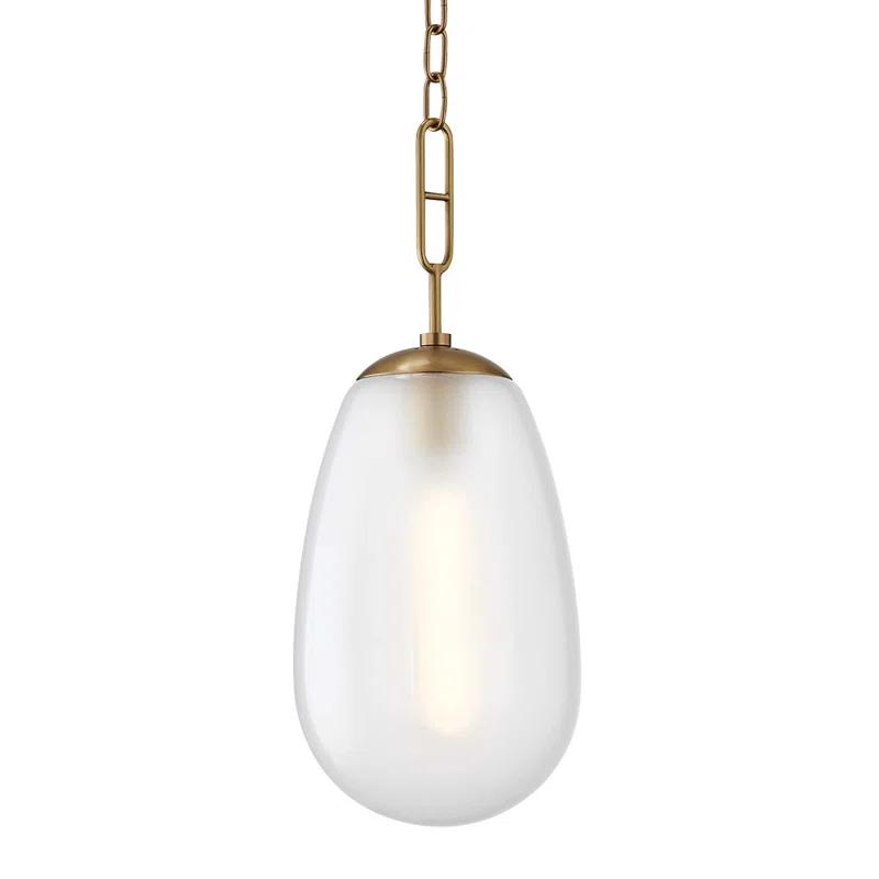 Andrews Pendant Light - Antique Brass / Large