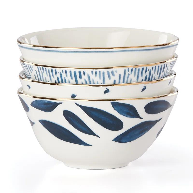Blue Bay 9 oz. 4 Piece Dessert Bowl Set