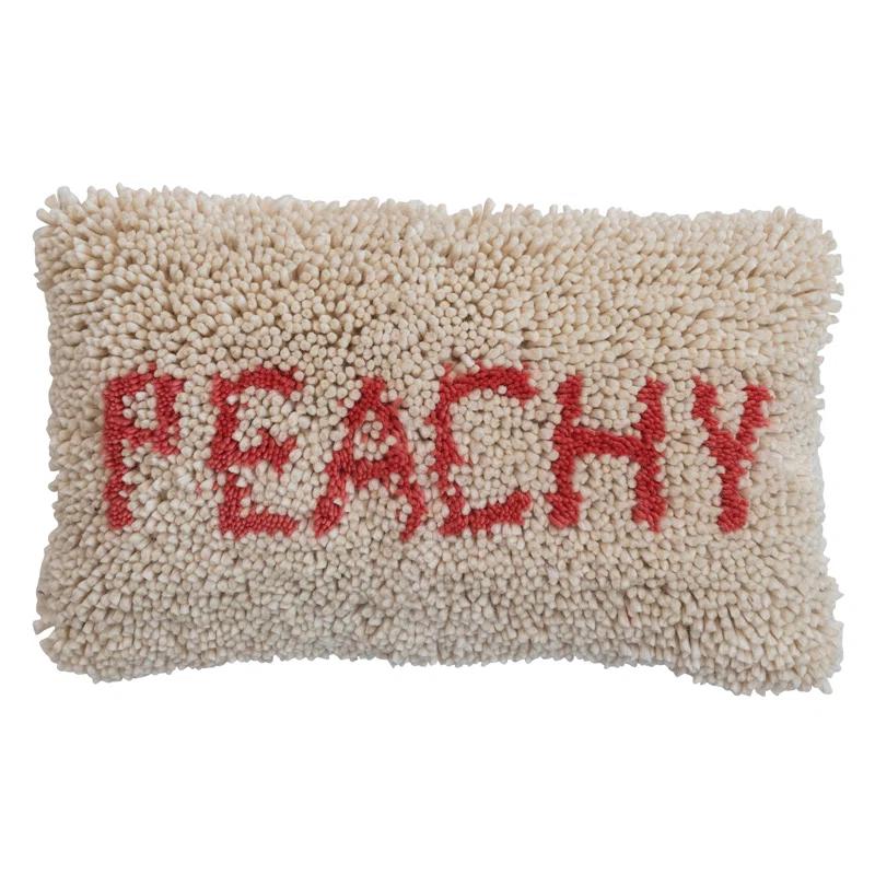 Creative Co-Op Embroidered Cotton Blend Pillow Cover