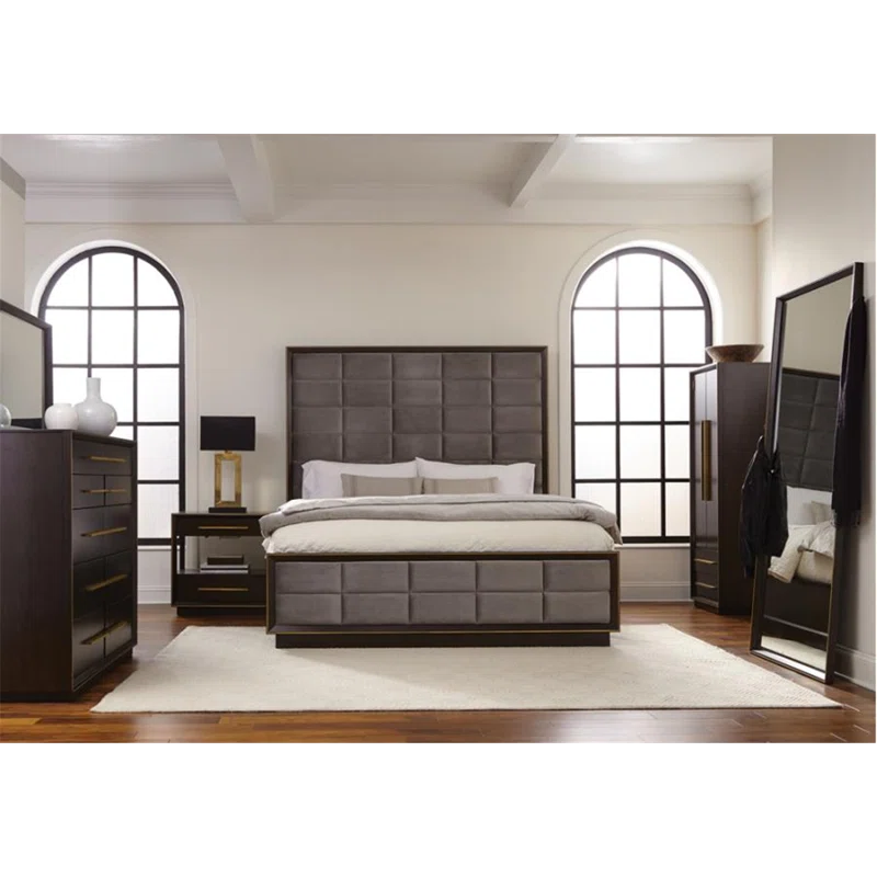 Andrew Home Studio Kalil Upholstered Bed