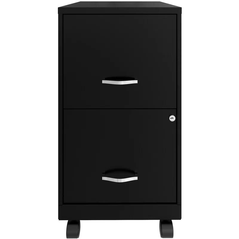 Lorell Soho Mobile 2-Drawer File Cabinet