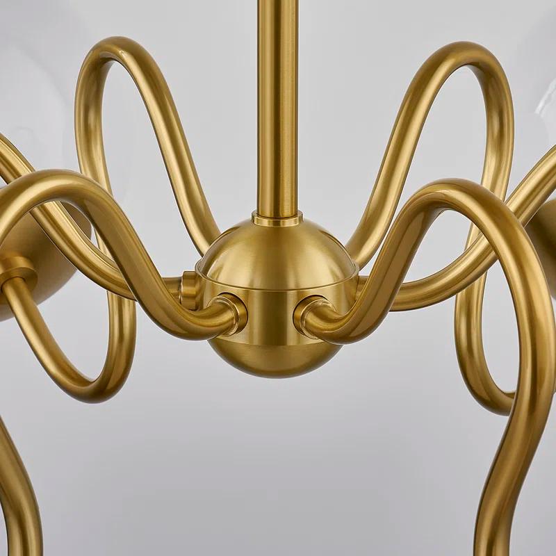 Julius Chandelier - Aged Brass / 38.5"Dia