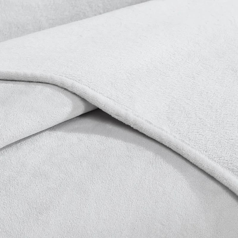 Calvin Klein Core Plush Solid Reversible Blanket