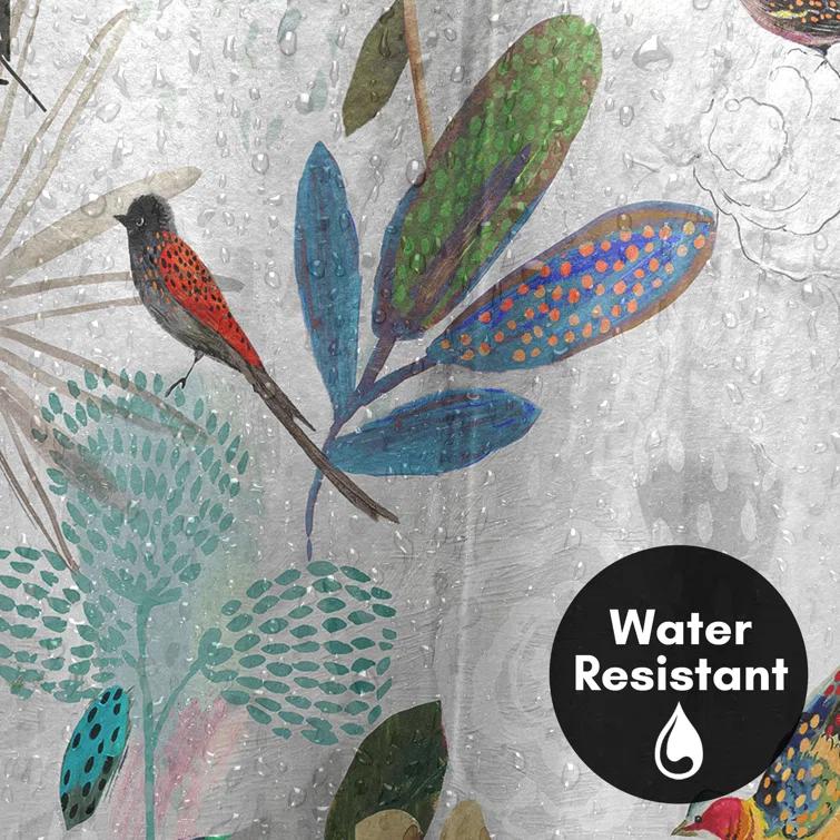 The Twillery Co.® Floral Shower Curtain Where the Passion Flower Grows by PI Creative Art