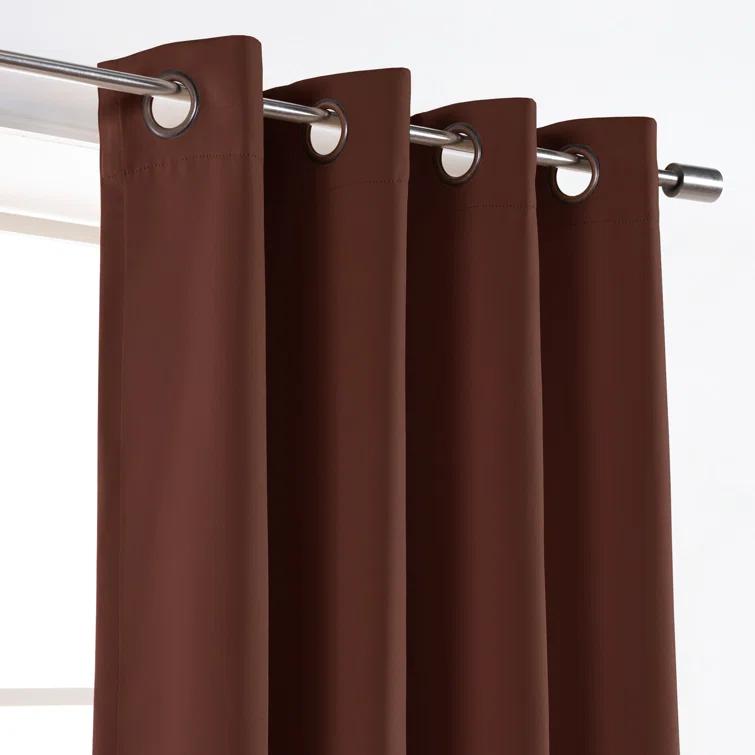Best Home Fashion, Inc. Solid Grommet Blackout Thermal Curtain Panels & Reviews | Wayfair
