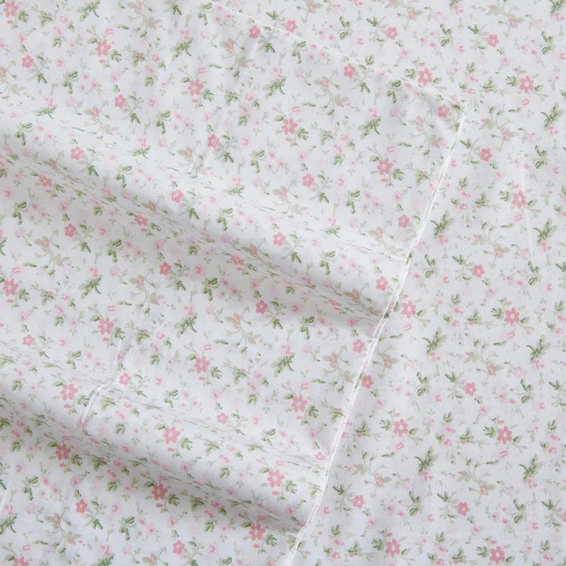 Laura Ashley Laura Ashley Printed Cotton Percale Sheet Set
