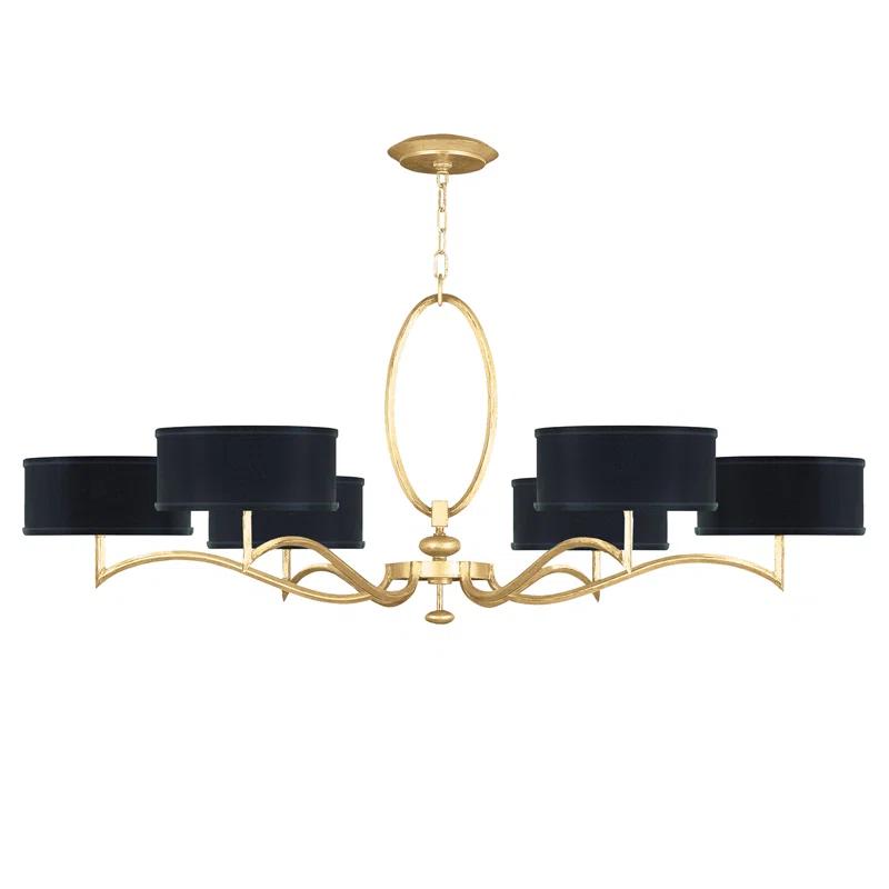 Fine Art Handcrafted Lighting Allegretto 51" Round Chandelier