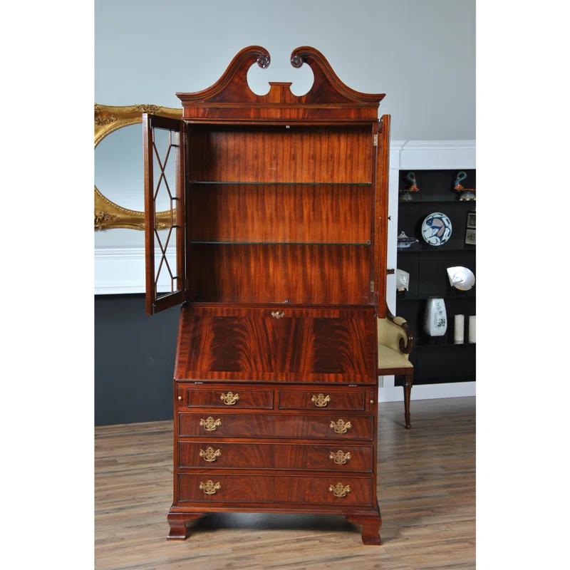 Niagara Solid Wood Secretary Desk