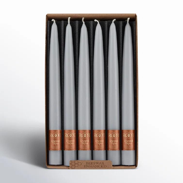 Root Candles 12 Piece Unscented Taper Candle Set & Reviews | AllModern