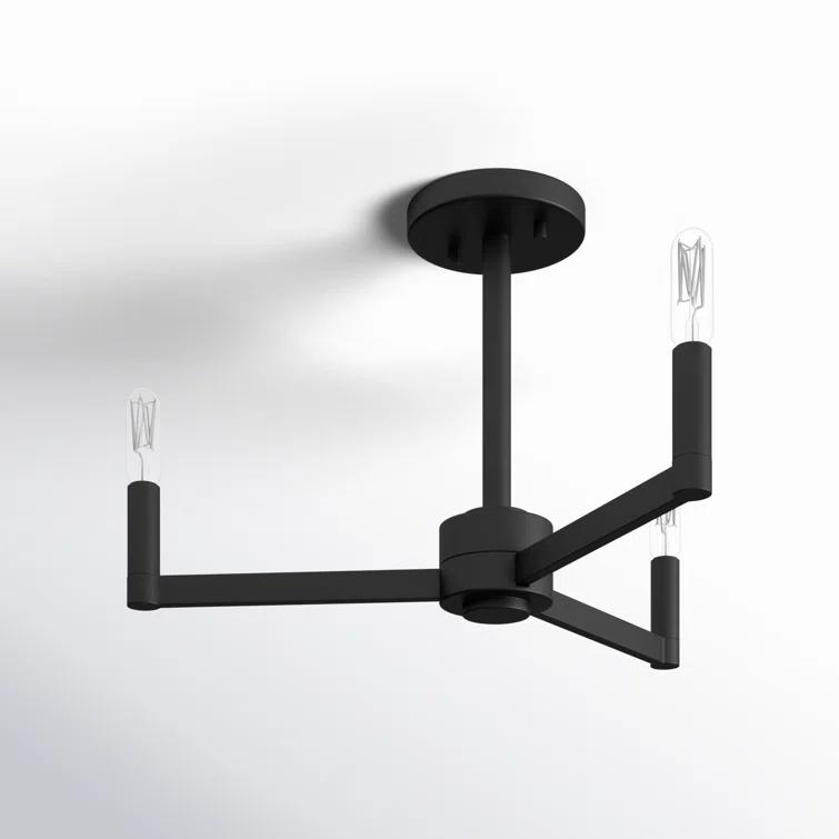 Patoma 3 Light Semi Flush Mount