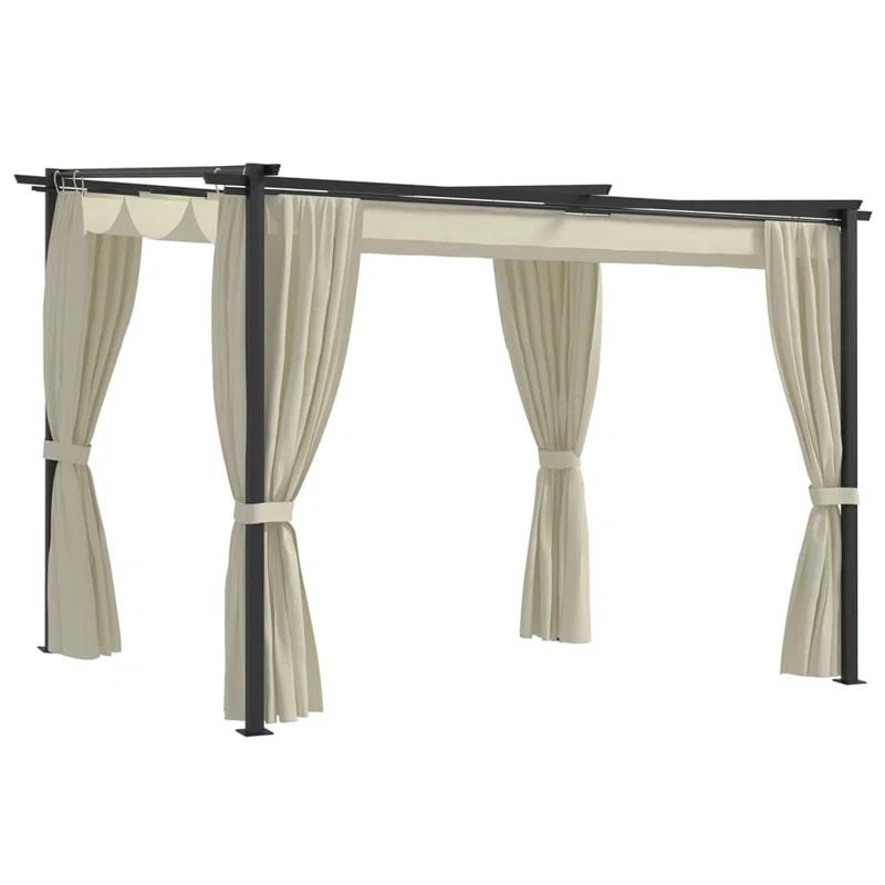 VidaXL 9.84 Ft. W x 9.84 Ft. D Steel Patio Gazebo Gazebo