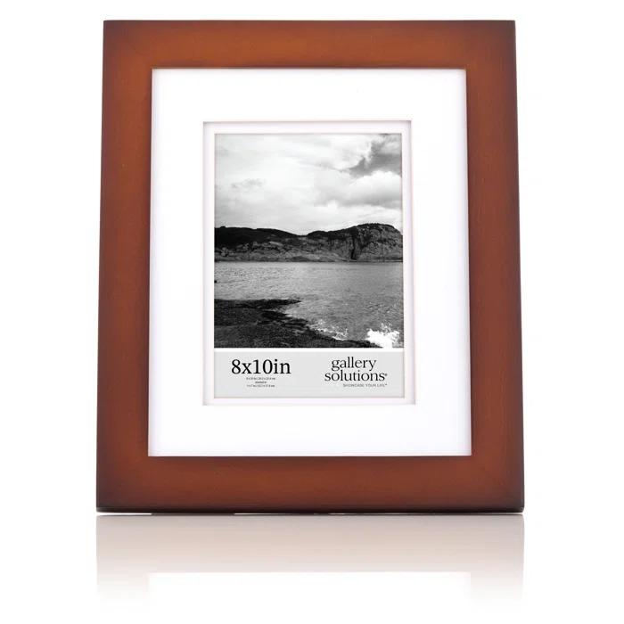 Gallery Solutions Gallery Solutions Wall Mount Or Tabletop Double Airfloat  Mat Picture Frame
