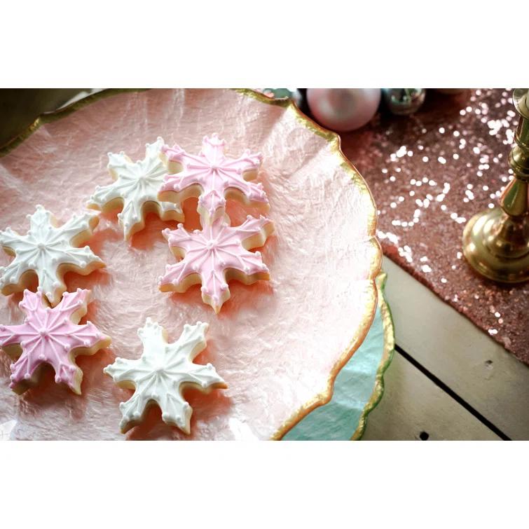 Viva by Vietri Baroque Glass No Pattern Charger