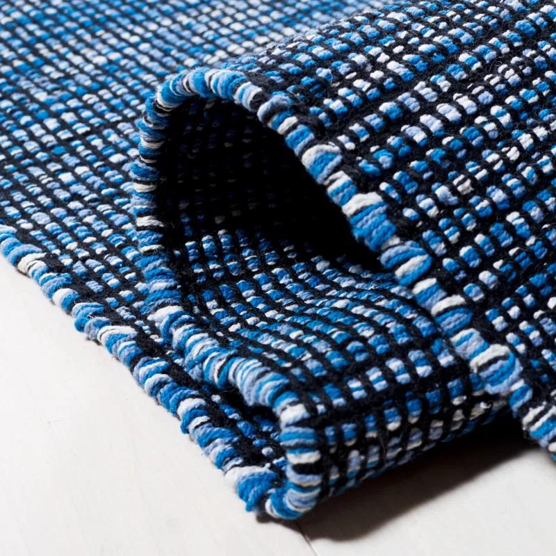 Waloo Hand Woven Cotton Chevron Rug
