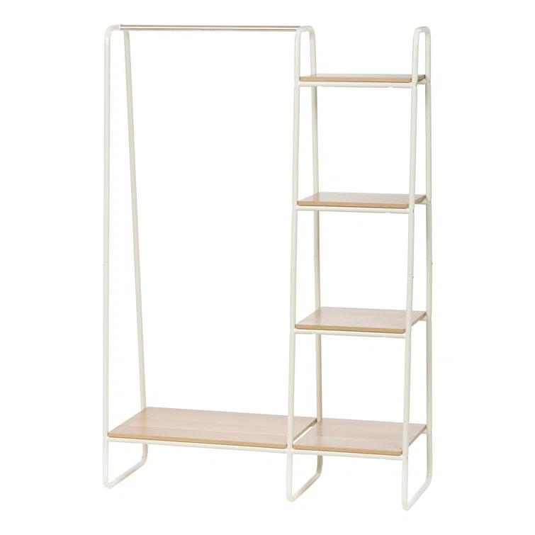 IRIS USA, Inc. Multi-Shelf Metal Garment Rack