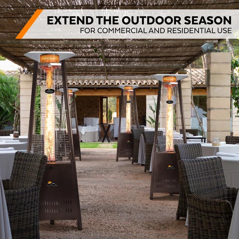 Paragon-Outdoor Inferno 42,000 BTU Propane Standing Patio Heater