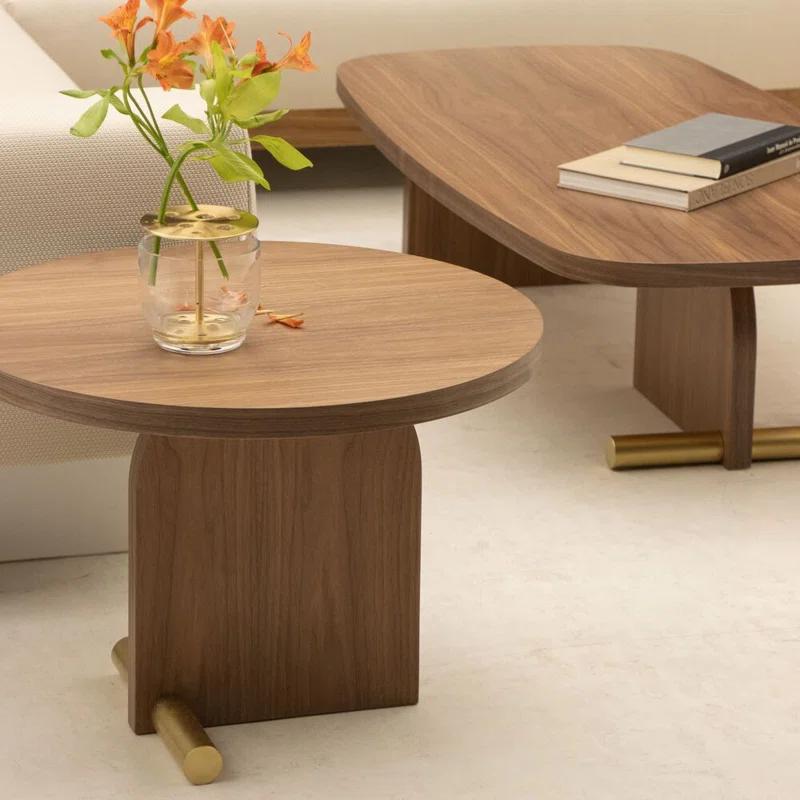Nomon Nova Solid Wood Top Single Coffee Table