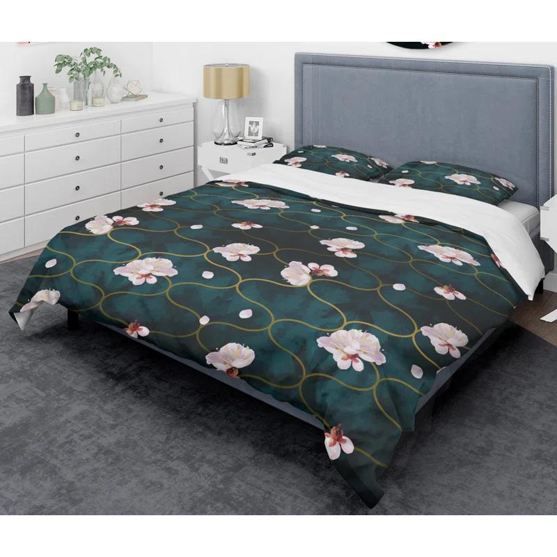 Design Art Retro Art Deco - Mid century bedding set - Modern Mid-century Bed cover set