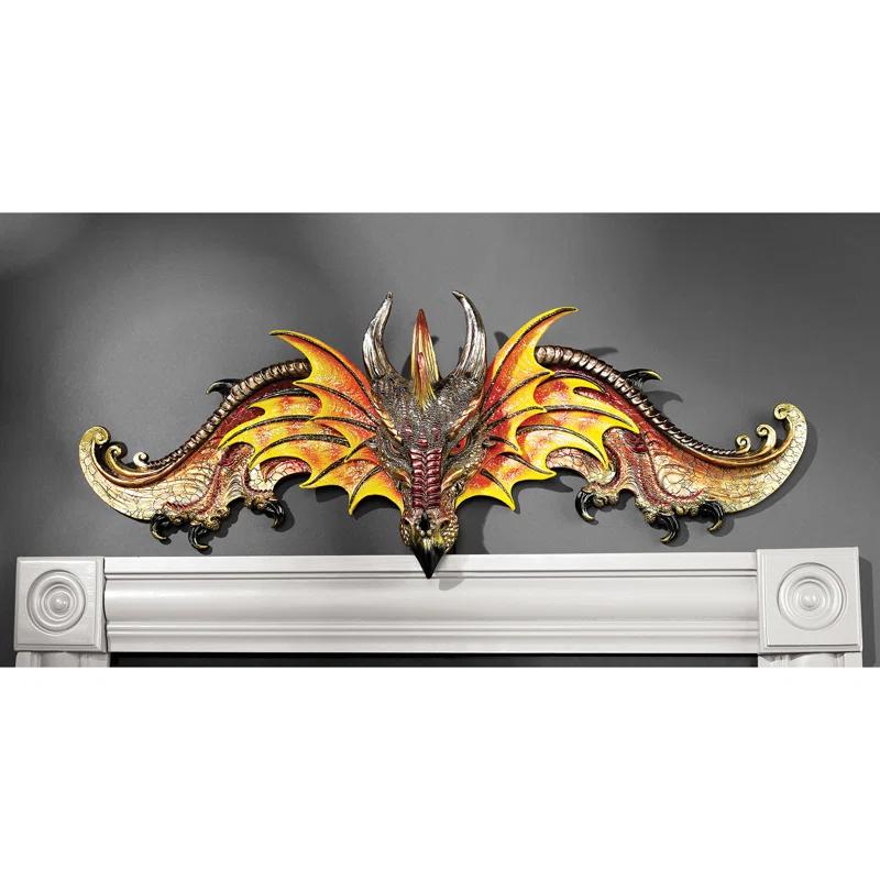 Design Toscano Handmade Traditional Fantasy & Sci-Fi Wall Decor on Polyresin