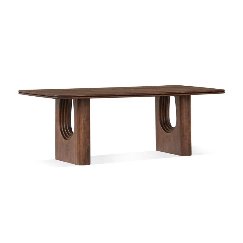 Alvaro Dining Table - Brown