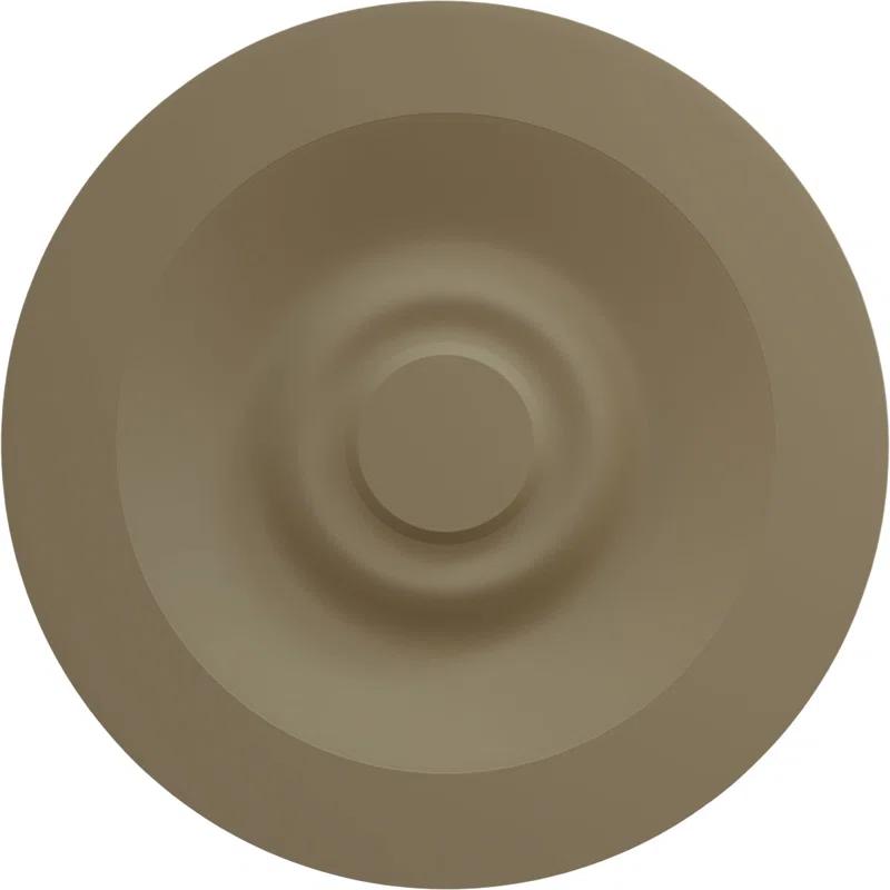 Ekena Millwork Endurathane Robin Ceiling Medallion, 22 1/4"OD x 4 3/4"ID x 1 1/4"P (Fits Canopies up to 6 1/4"), Hand-Painted Pharaohs Gold Finish CM22BOBMF