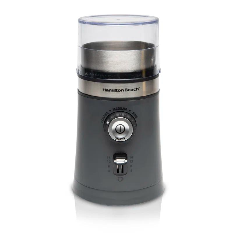 Hamilton Beach Hamilton Beach® Custom Grind™ Electric Coffee Grinder with Removable Stainless Steel Chamber and Adjustable Grind Control