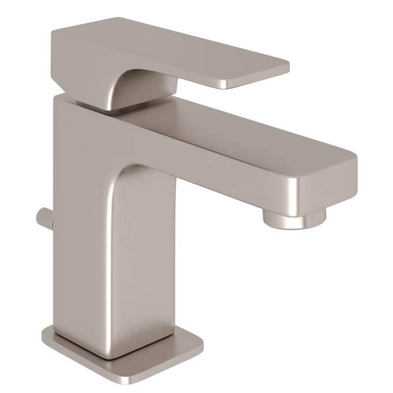 Rohl CU51L-STN-2 Quartile Single Handle Lavatory Faucet