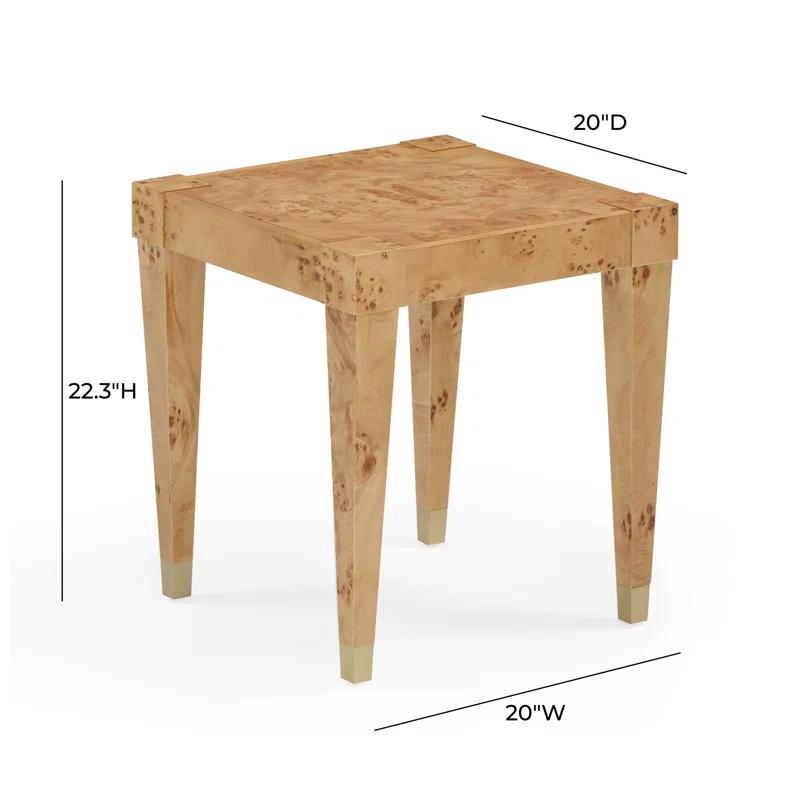 Elianna Solid Wood End Table
