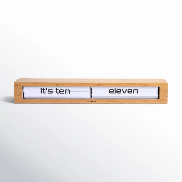 25.59'' Wood Wall Clock