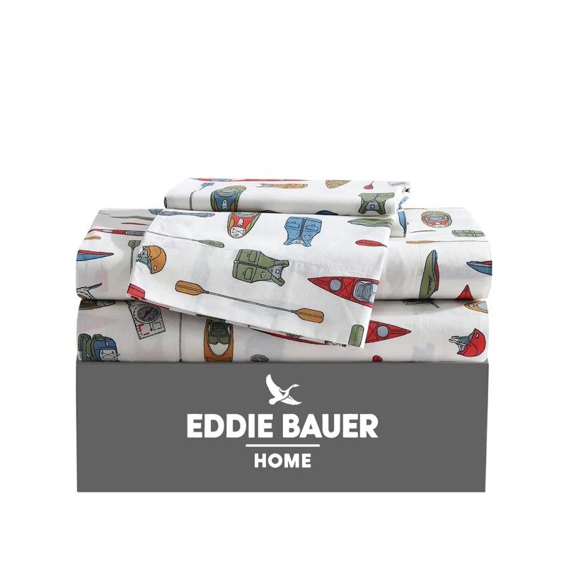 Eddie Bauer Eddie Bauer Printed Cotton Percale Sheet Sets