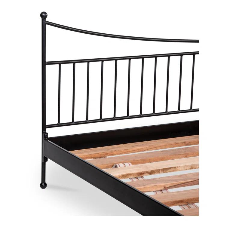 Sylvie Platform Bed - Black / King
