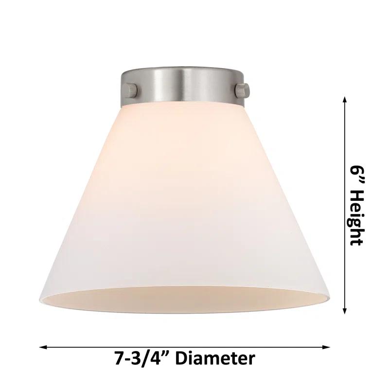 Innovations Lighting Glass Semi Flush Mount