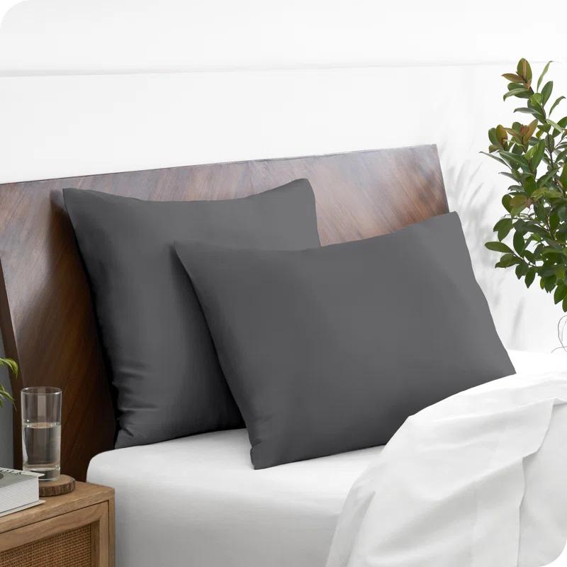 Soft Poly Satin Pillowcase Set