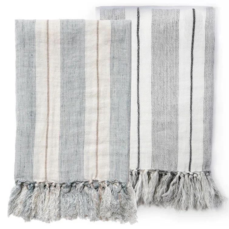 Pom Pom At Home Laguna Handmade Throw Blanket