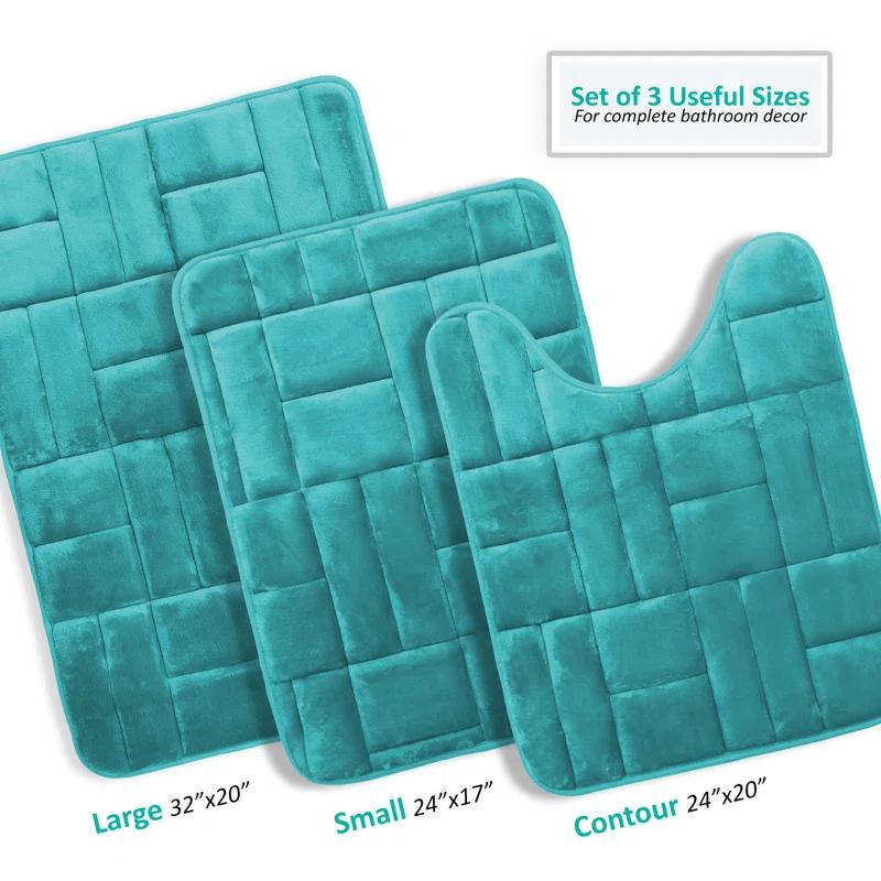 Clara Clark Memory Foam Bath Rug