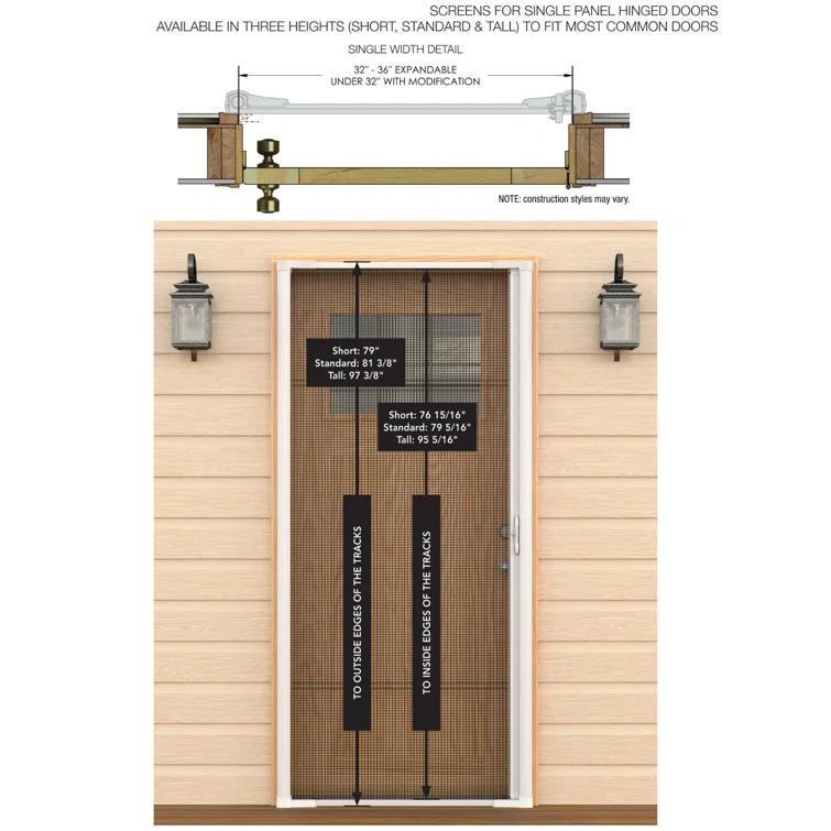 LARSON Brisa 36'' Aluminum Screen Doors