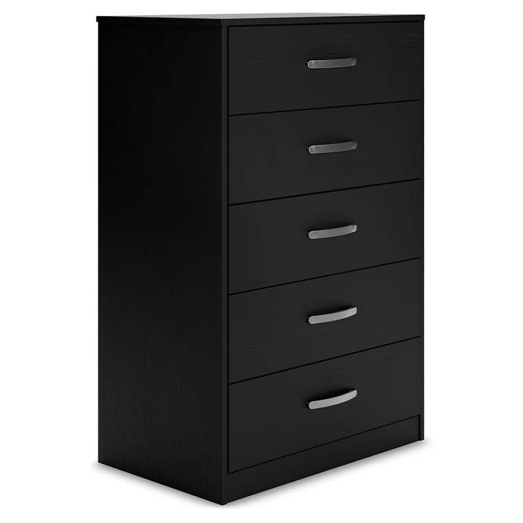 Latitude Run® Dymone 29.88'' W 5 - Drawer Dresser