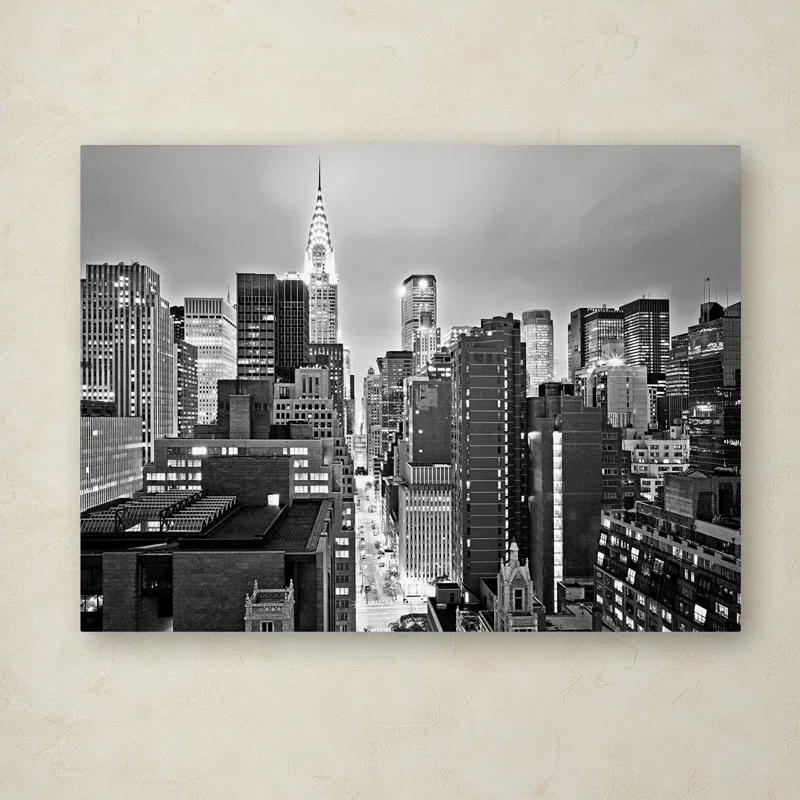 Trademark Fine Art 'New York Skyline 2 Photographic Print on Wrapped Canvas