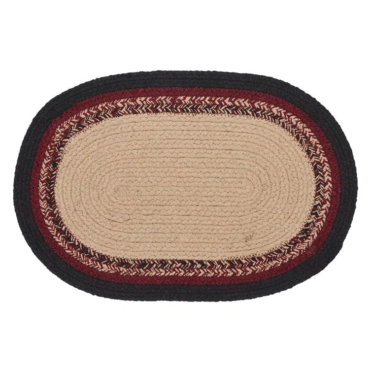 VHC Brands Connell Geometric Oval Placemat