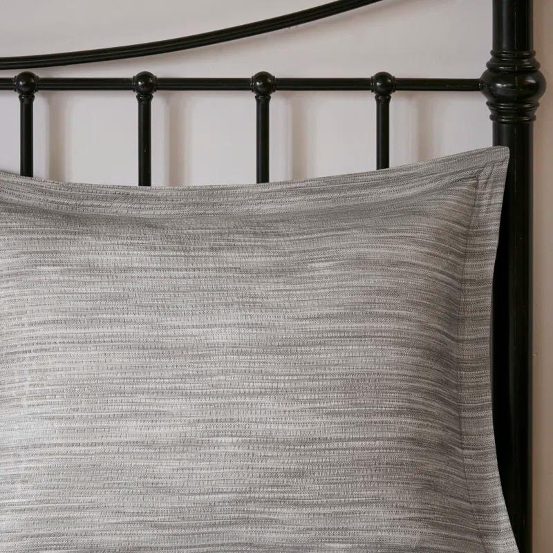 Madison Park Walter 7 Piece Printed Weave Seersucker Comforter Set