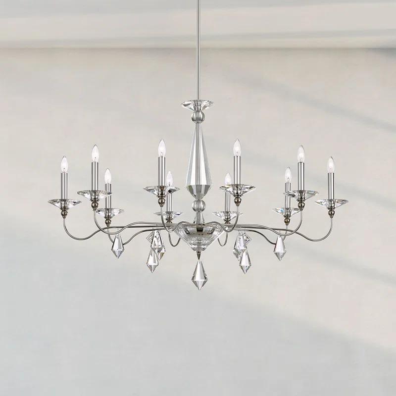 Jasmine 10 - Light Classic / Traditional Chandelier