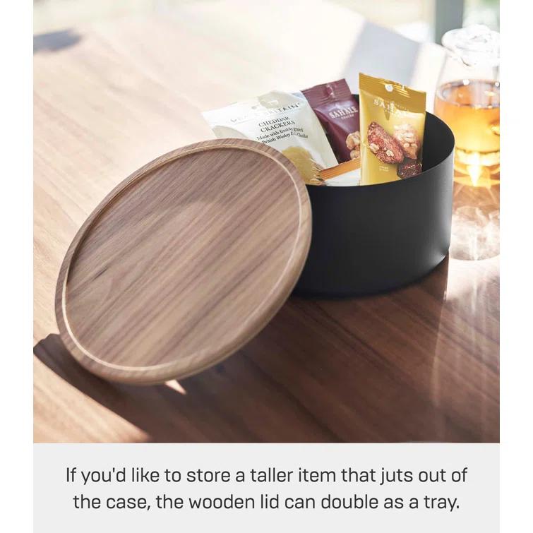 Yamazaki Home Rin Metal Storage Bin