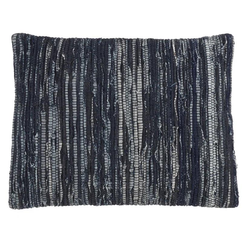 Saro Gênes Collection Abstract Cotton Throw Pillow