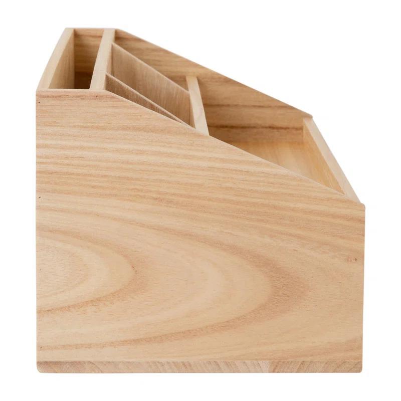 Martha Stewart Thomas Martha Stewart Wooden Office Desktop Organizer