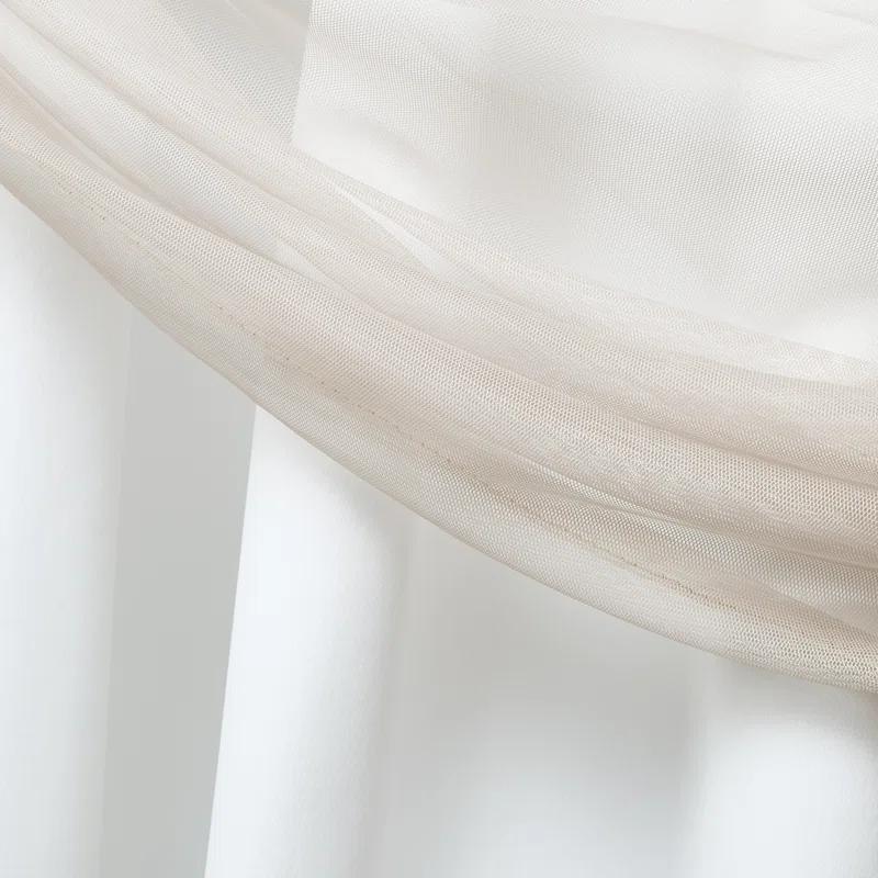 Amalgamated Textiles Cresendo Polyester Room Darkening Curtain Pair (Set of 2)