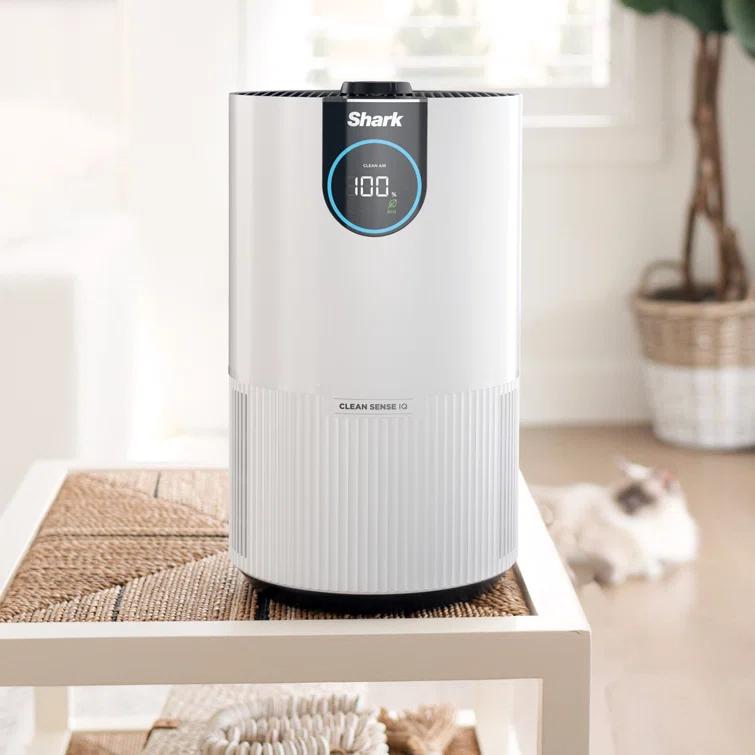 Shark Shark HP132 Clean Sense Air Purifier with Odor Neutralizer Technology, HEPA Filter, 500 sq. ft.White