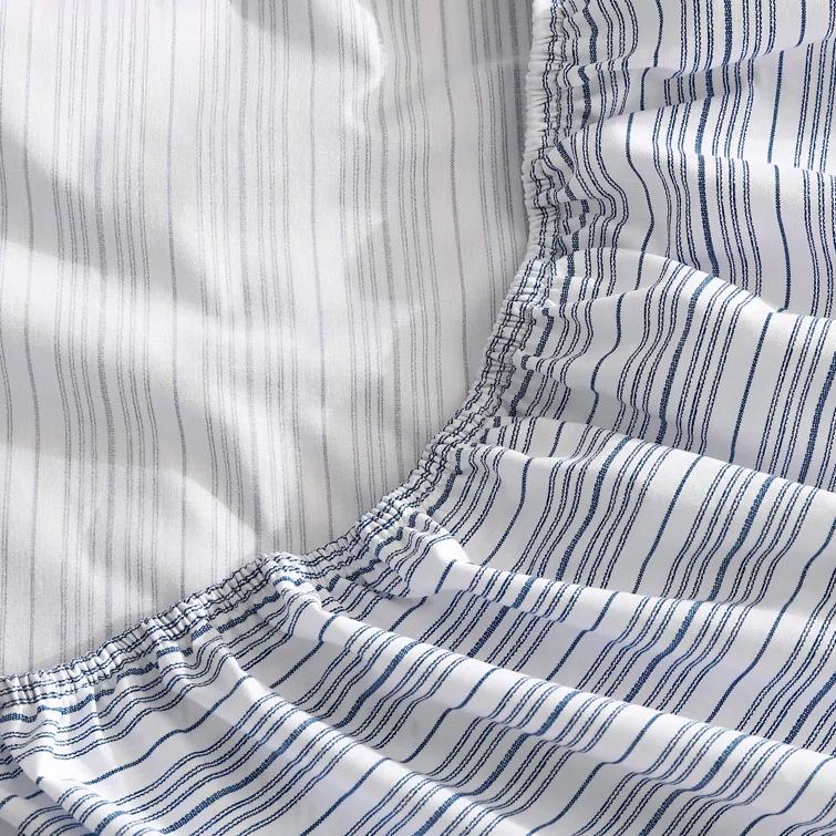 Nautica Nautica Percale Cotton Fully Elastic Fitted Sheet